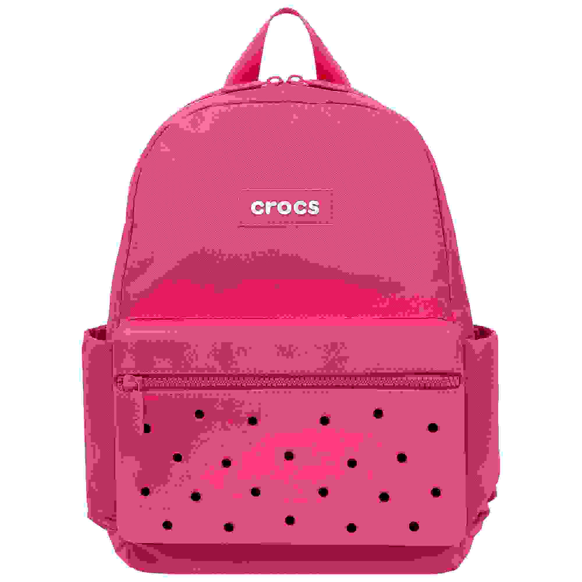 Crocs Lightweight Molded Front Storage Pocket Dragon Fruit Backpack